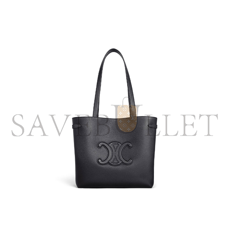 Ce1i*e medium cabas anaÏs cuir triomphe in grained calfskin 116853eny.38no (54*29.5*15cm)